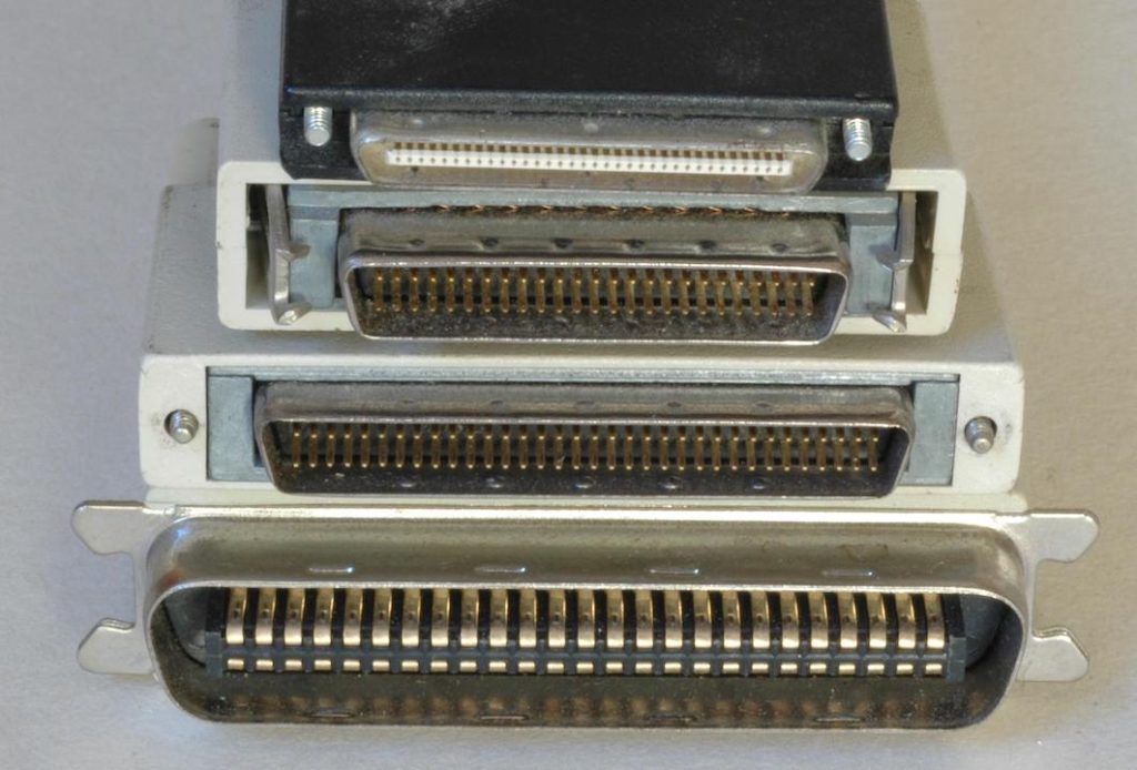 scsi connector types