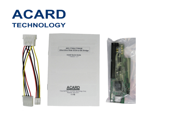 IDE to SCSI LVD AEC-7722