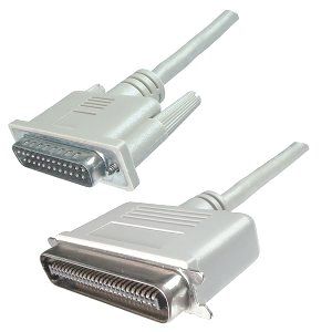 External SCSI Cable DB 25 to 50 pin centronics