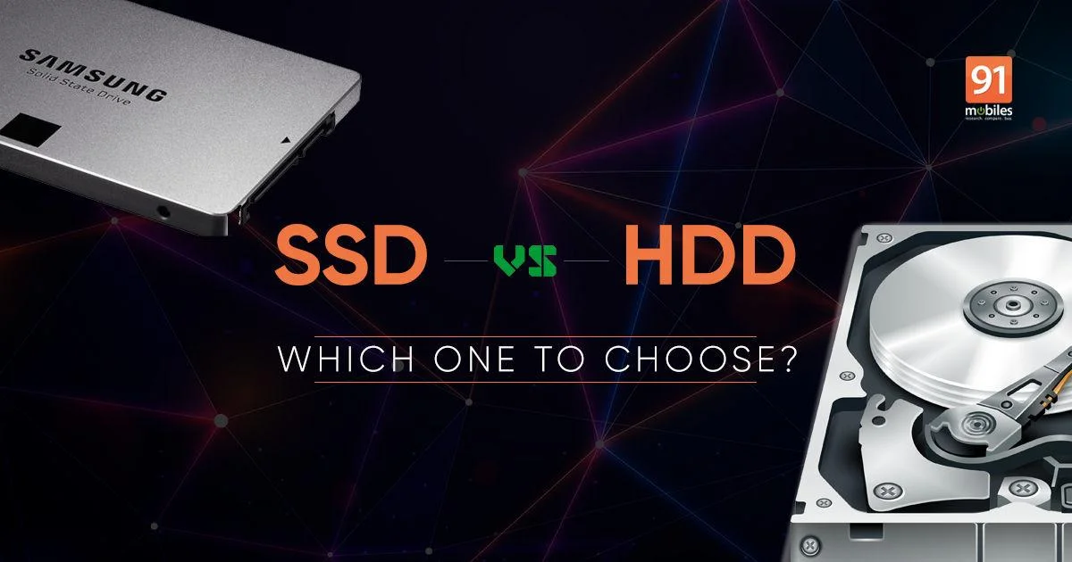 تفاوت بین HDD و SSD