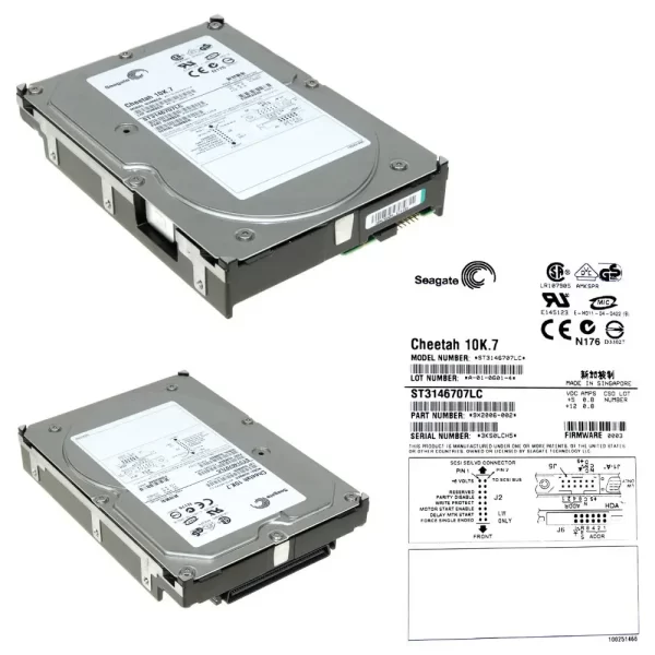 هارد اسکازی Seagate 146GB-10K-80Pin