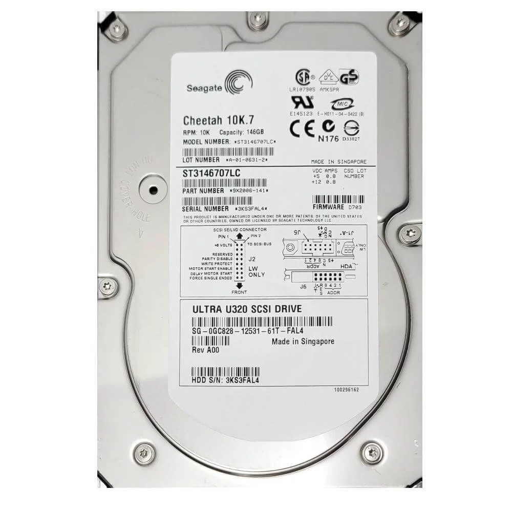 هارد اسکازی Seagate 146GB-10K-80Pin