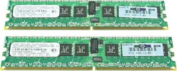 HP RAM 343056-B21 2-GB PC3200 SDRAM KIT HP RAM 343056-B21