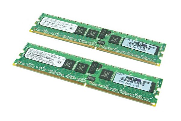 HP RAM 343056-B21 2-GB PC3200 SDRAM KIT HP RAM 343056-B21