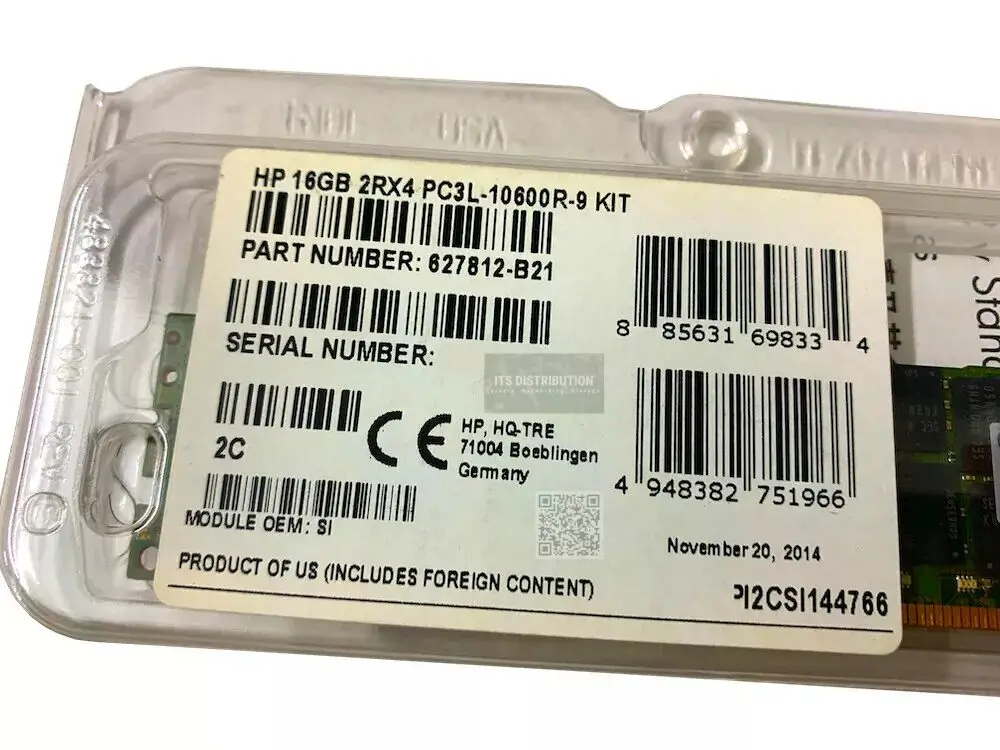 HP RAM 627812-B21