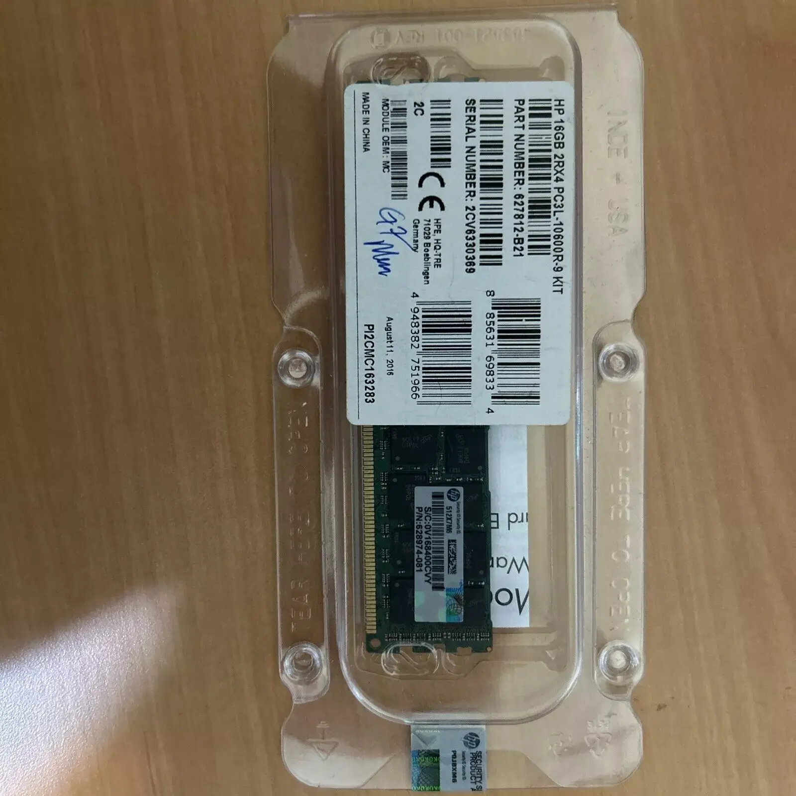 HP RAM 627812-B21