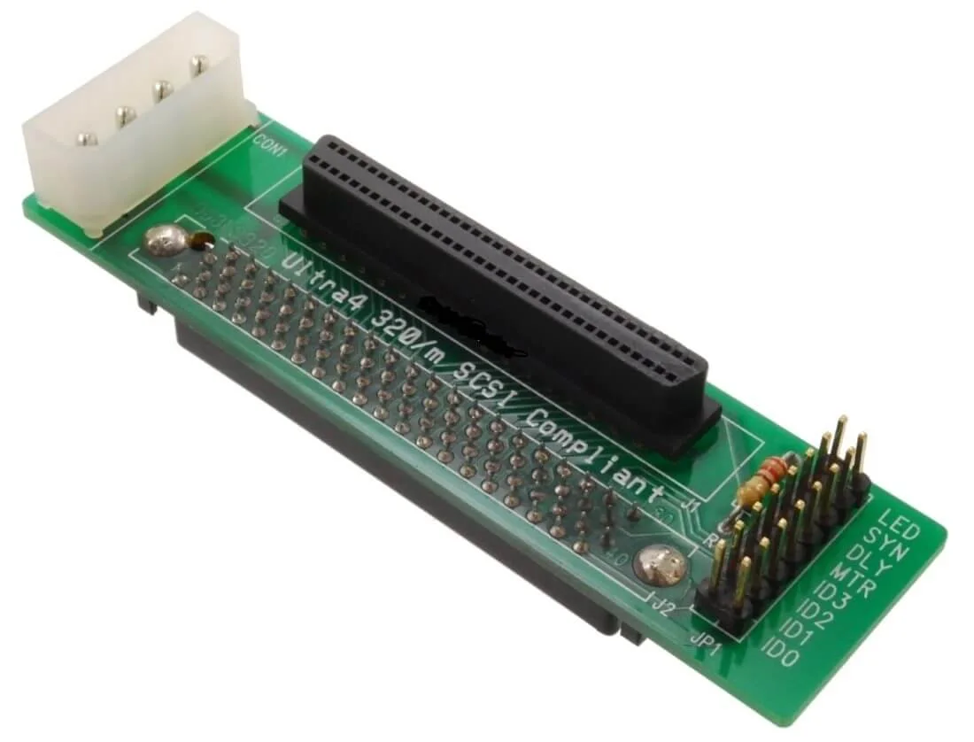 تبدیل SCA 80 پین به SCSI 68 پین